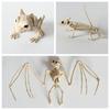 Lizard Frog Bat Skeleton Model Halloween Terrorist Animal Decoration Ghost House Projects Decor