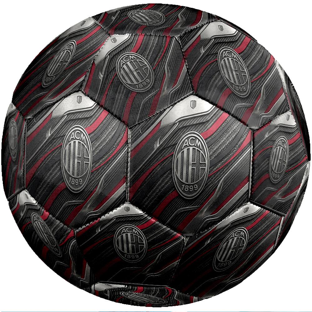 Футбольный мяч в тематике AC Milan, размер 5. Мягкий на ощупь, профессиональный тренировочный мяч для занятий спортом на открытом воздухе.