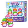 Cute Penguin Squishy Toy Slow Rising Stress Relief Sensory Fidget Toy Super Soft Non-Toxic Safe Material Perfect Gift for Kids and Adults