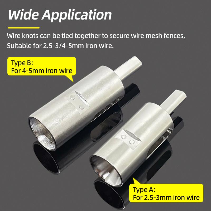 Tie Wire Twister Tools 3-5mm Iron Wire For Twist Ties Fixing Chain Link Fence Triangle Shank Drill Chuck Electrical Drill Tools