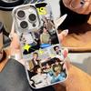 Чехол для телефона Kpop C-CORTIS для iPhone 17 16e 16 15 14 13 12 11 mini Pro Max X XR XSMAX 8 7 Air Plus Прозрачный Мягкий Чехол