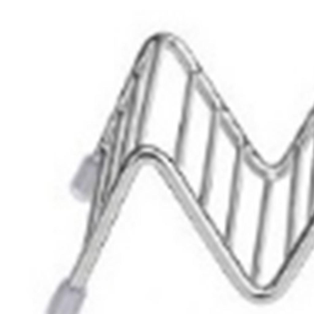 Stainless Steel V Shaped Taco Holder Corn Roll Spring Roll Taco Stand Home Pancake Food Rack 2?3