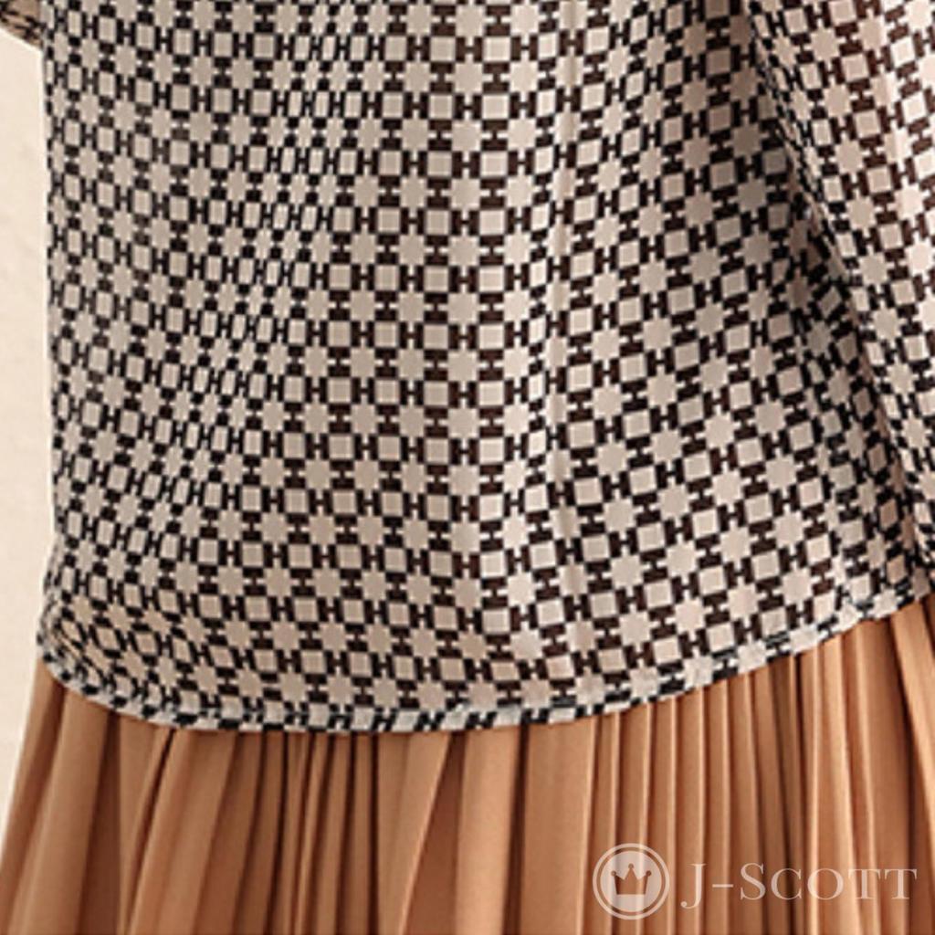 Printed Long Puff Geometric Sheer Stand Band Designed Full Regular Cool Long Sleeve Covers Your Looks Retro Puff Tall Looks 10 Minute Mock Smooth