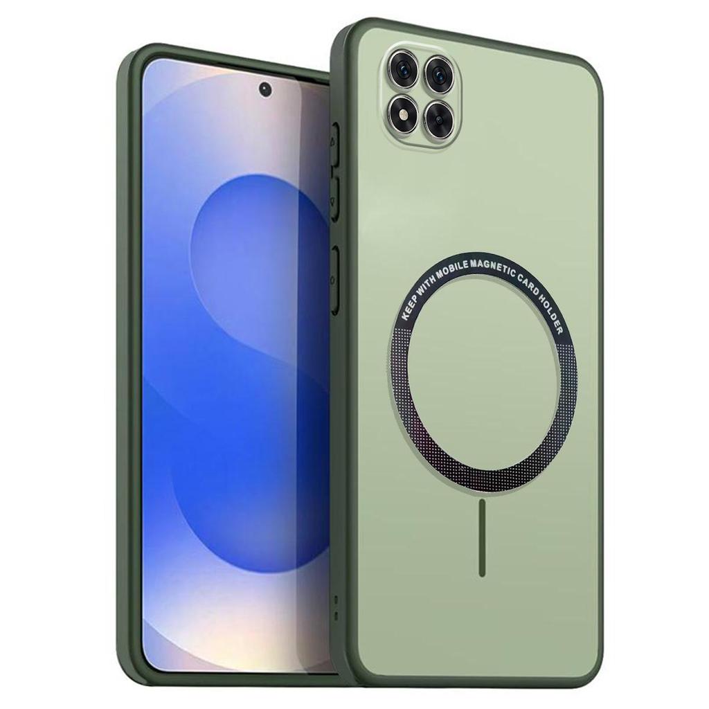 Матовый Полупрозрачный Магнитный Чехол для Телефона для Xiaomi Redmi Note 15 Pro+, 15 Pro 5G 4G, 15 5G, POCO M8 Pro 5G Мягкий ТПУ Чехол