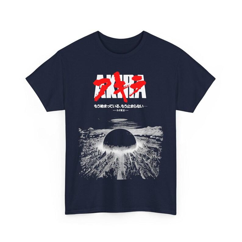 Japan Classic Anime Science Fiction Akira Graphic Print Cotton T-Shirt Men Women Loose Oversize Top Streetwear Hip Hop Harajuku Fashion Summer New Tee