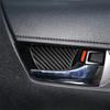 Inner Door Bowl Decorative Sticker Carbon Fiber for Toyota Hilux 2015-2021