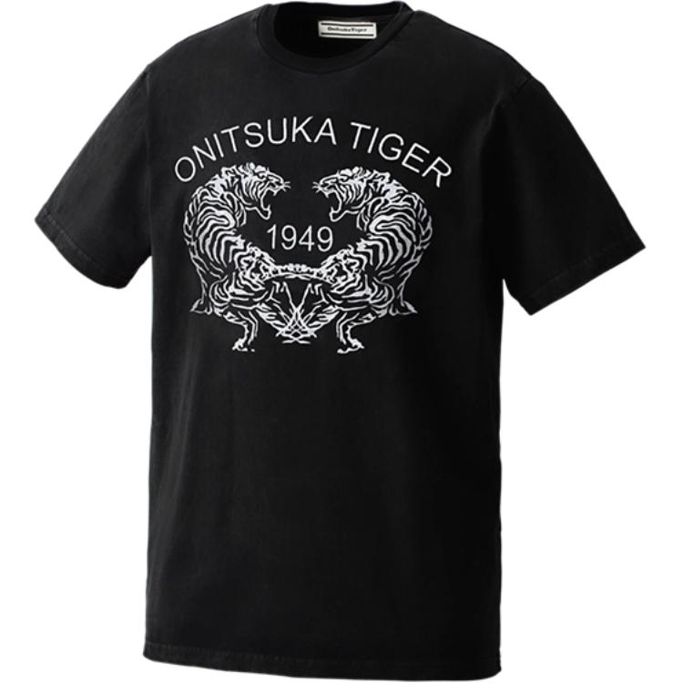 ONITSUKA TIGER Футболка Унисекс Черная 2183b458-001