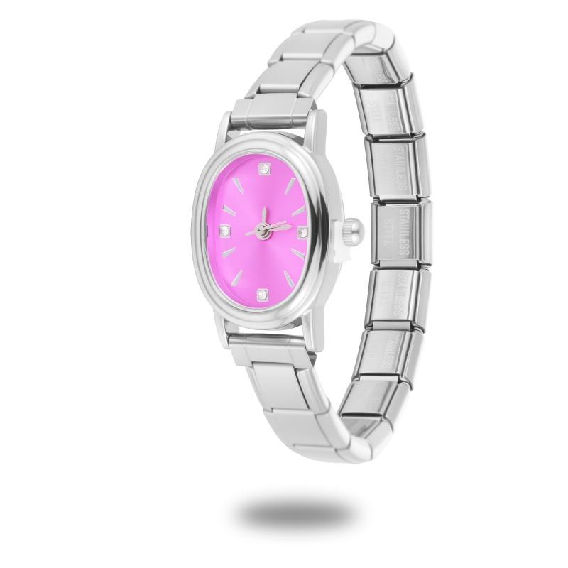 Vintage Luxury High Quality Women's Men's Stainless Steel Windmill Shaped Watch Bracelet For Friend Birthday DIY Jewelry Gifts