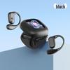 Спортивные Bluetooth-наушники-вкладыши с цифровым дисплеем, ушными крючками и долгим сроком службы аккумулятора