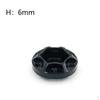Hexagon Wheel Hubs Spare Parts Aluminum Alloy Modification Accessories Widening for RC Crawler