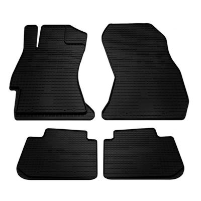 Резиновые коврики (4 шт, Premium) для Subaru Forester 2013-2018 гг