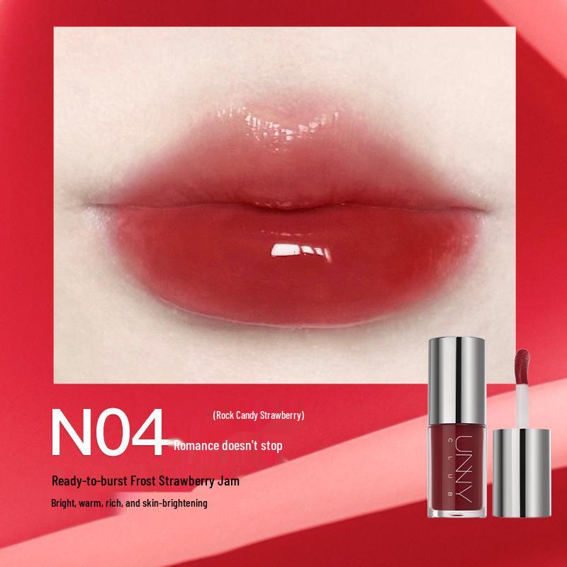 UNNY Moisturizing Lip Essence: Honey-Infused, Water-Light Lipstick for Reduced Lip Lines.