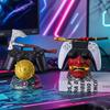 Универсальная подставка для игрового контроллера, Держатель для игрового контроллера с дизайном маски воина для PS5 PS4 Xbox, Настольный декор
