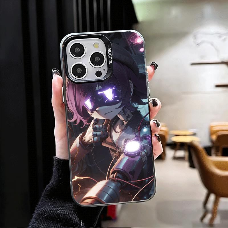 M-Murder D-Drones Uzi Doorman Soft Phone Case for iPhone 15 16 17 Pro Max 17Air 16E 14 Plus 13 12 Mini Shockproof Cover Back She