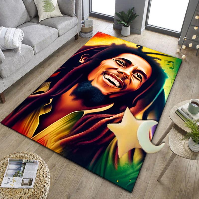 Коврик Bob music Vibrant Art для офиса, подкладка под кресло, игровой ковер, подходит для прихожей, спальни, гостиной, рабочего стола, праздничный подарок