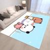 Ковер в прихожую с мультяшным рисунком Дуду Бубу, моющийся, нескользящий, коврик для зоны дивана и кресел в гостиной, кухонный коврик, ковер