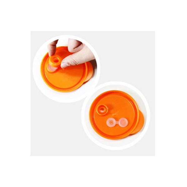 Соломенная чашка Agafura baby Magic 300мл, 1 упаковка, оранжевый