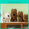 White Highland West Terrier Soft Plush Dog Toy Kids Christmas Present Doll Gift