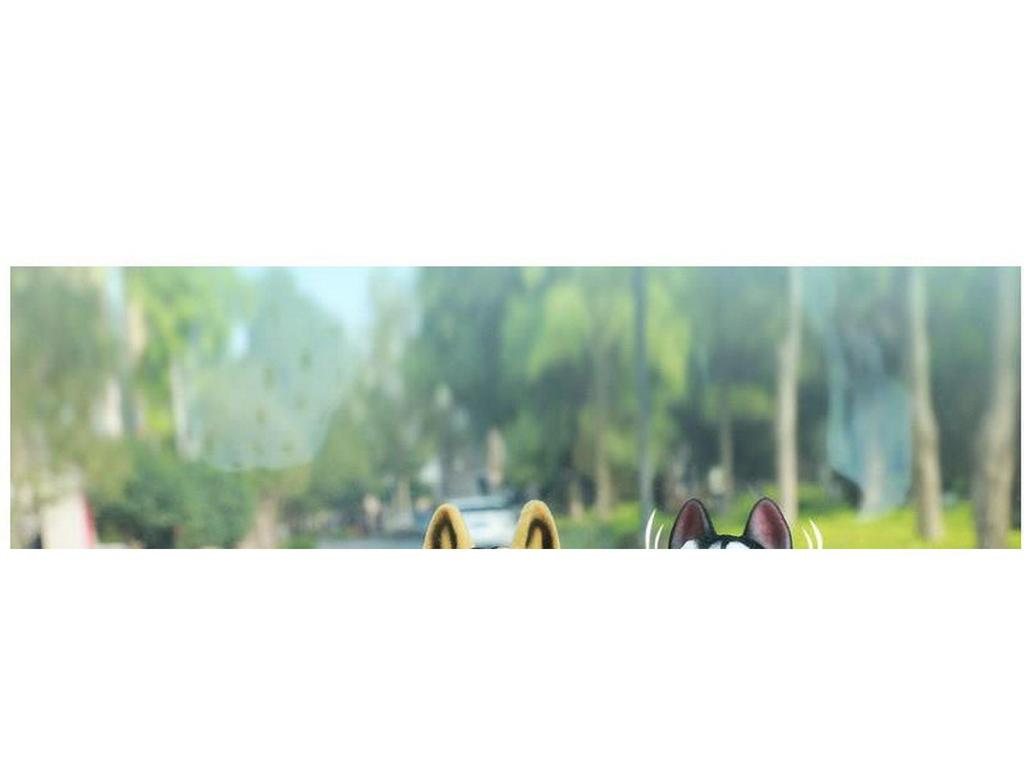 Милый мультяшный песик-бобблхед для украшения интерьера автомобиля