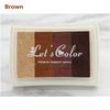 1 Piece Creative Stationery Four-color Gradient Ink Pad DIY Finger Print Painting Seal Stamp Ink Pad