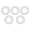 Seal Washer Standard Flush Toilet Tank Accessories 5pcs