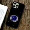 S-Trek Space Theme Phone Case For iPhone 17,16,15,14,13,12,11 Plus,Pro Max,XS,Colored Silver Plated Inside Cover