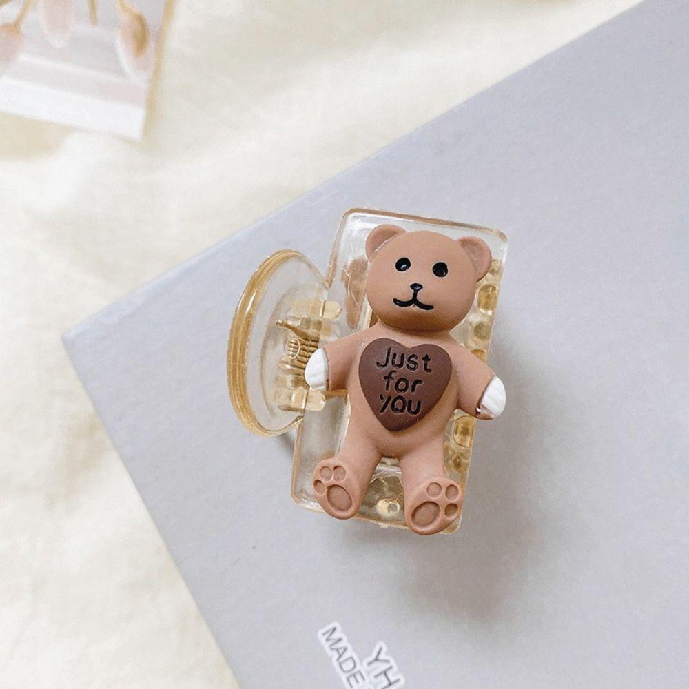 Mini Hairpin Girl Headwear Pumpkin Hair Clip Korean High Ponytail Fixed Clip Small Hair Claw for Girls