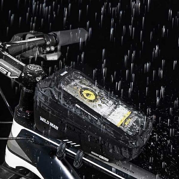 Wildman Etui/Uchwyt Rowerowy Xs2 Sakwa Na Ramę Czarna/Black