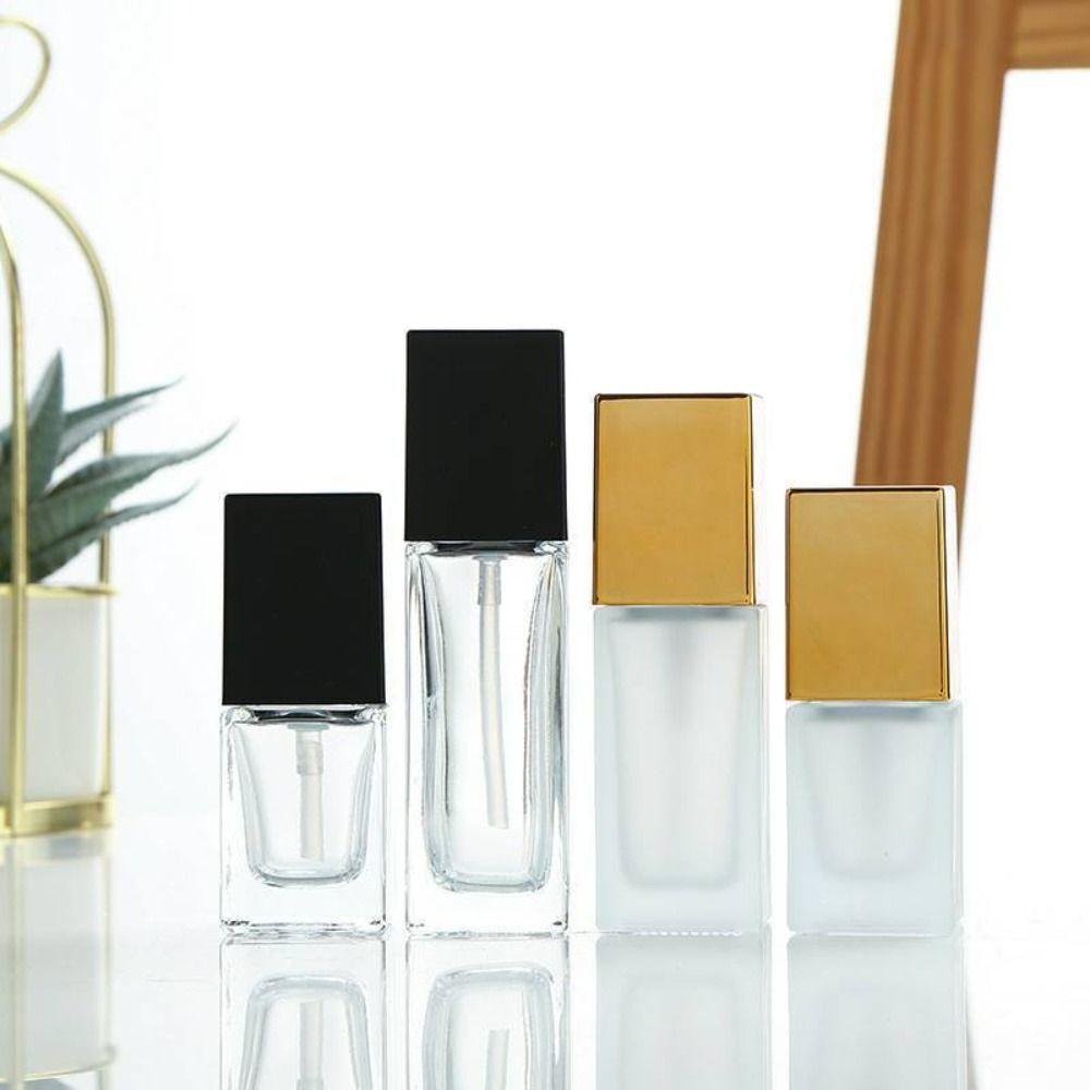 Mini Perfume Lotion Pump Bottle Liquid Foundation Bottle Empty Refillable Bottle Cosmetic Container