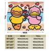 Warm Soft BlanketsKids Adult Camping Yellow Duck Love Bedding Throws  Flannel Bedspread For Bedroom Aesthetic Sofa Bed Cover
