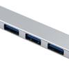 4-в-1 USB3.0 ХАБ Быстроскоростной USB3.0 4-портовый USB ХАБ Множественный разветвитель Простое управление кабелями для ПК Компьютера