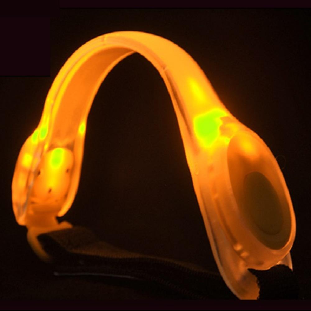 Wearable LED Light Up Armband Glow The Dark Running Arm Belt  Running Walking Cycling