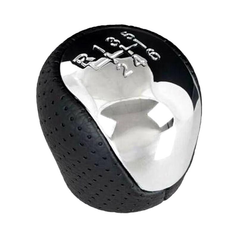 1 шт. PU кожа + пластик 6-ступенчатая механическая ручка переключения передач подходит для Hyundai IX35 2009-2015/ Forte 2008-2013