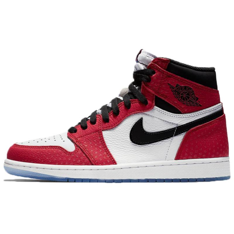 Jordan 1 Retro High История Происхождения Человека-паука Jordan 555088-602