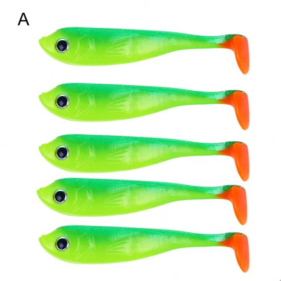 6,5 см/3 г искусственная приманка, имитирующая улов рыбы, хорошая прочность, силиконовая рыболовная приманка, весло, хвост, приманка, рыболовное оборудование