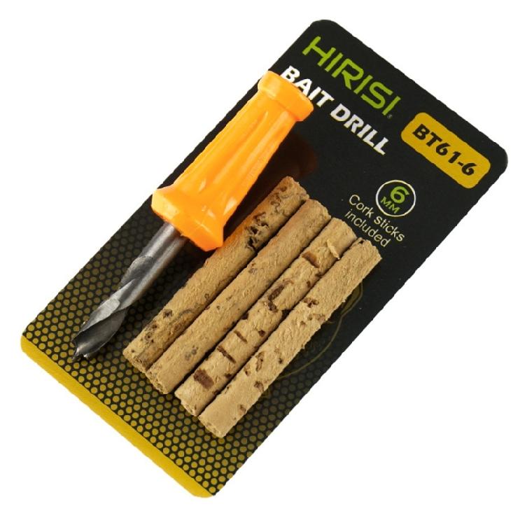 6/8 мм Сверло для наживки Пробка Палочка Пробойник Набор сверл для наживки Стопорная бусина для наживки Рыболовные снасти Стопор для наживки Оборудование Бойлы