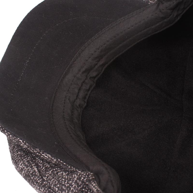 Восьмиугольная кепка «Литературная молодежь», мужская теплая осенне-зимняя шапка-берет для пожилых людей