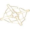 Airplane Shaped Paper Clips, 100Pcs Mini Cute Paperclips Portable Electroplated Metal Office Clips for Document Sorting and Organizing Office School