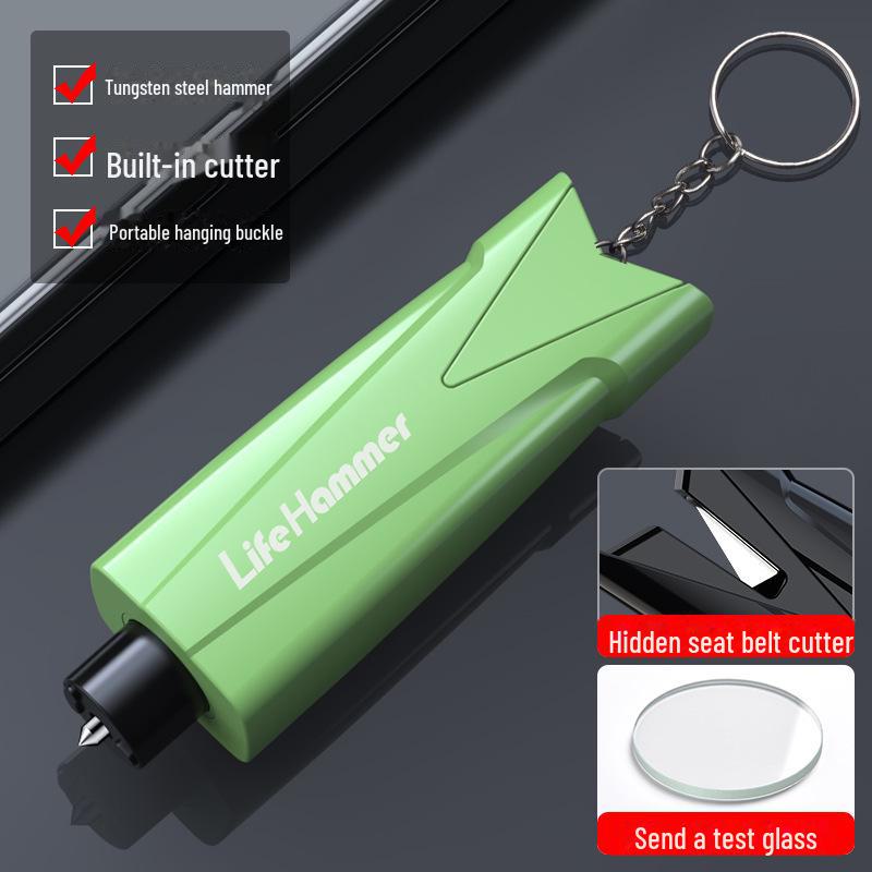Аварийный молоток для разбивания окон автомобиля: Многофункциональный инструмент для стеклянной эвакуации