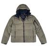 Polo Ss23 Solid Color Zippered Long Sleeve Down Jacket With Pony Embroidery Men Outerwear Dark-Brown 710889959-004