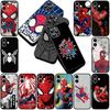 Чехол для телефона для Xiaomi Poco C75 C65 C71 C85 X7 X6 X5 M7 F7 F8 Ultra F6 Pro 5G Funda Чехол Мягкий чехол Человек-паук Marve Человек-паук
