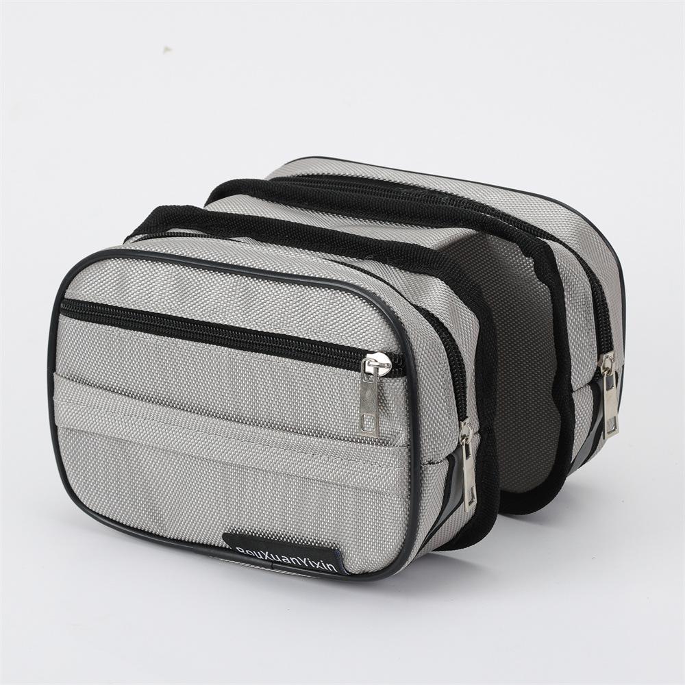 Bicycle Toolkit & Storage: Handlebar Bag, Saddle Bag, Top Tube Phone Holder, Water Bottle Holder