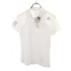 Неиспользованная теннисная футболка-поло adidas с коротким рукавом и сетчатыми вставками M белая Женская Б/У