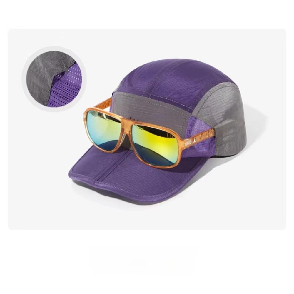 Складная быстросохнущая бейсболка, регулируемая шляпа для кемпинга, модная сетчатая бейсболка, унисекс