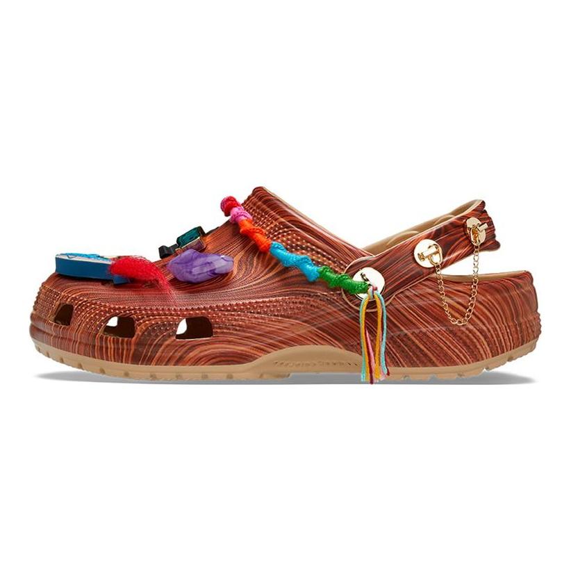 Crocs Сабо Classic Clog 'Woodgrain' от Crocs для женщин 207390-90H