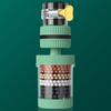 6-Layer Water Faucet Filter for Kitchen Anti-Splash Swivel Aerator with Clear Window Universal Tap Attachment for Home Sink