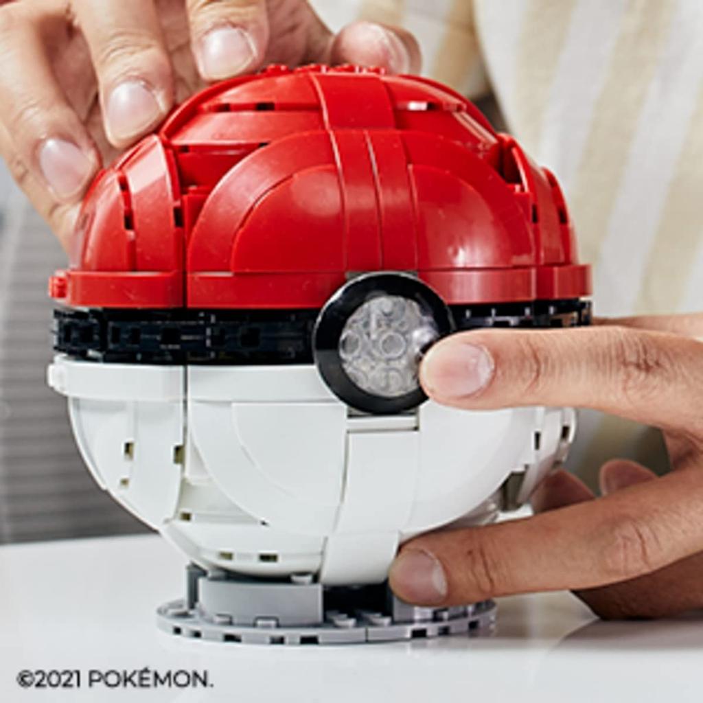 MEGA CONSTRUX Pokemon Jumbo Monster Ball возрастом 8 лет и HBF53 [8 вверх]