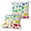 Bfdi All Characters 2 Pcs Square Pillowcase Pillow Cover Cushion Zip Decorative Comfort Throw Pillow For Home Living Room