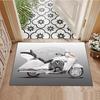 Victory Motorcycles Themed Rug, suitable for living room, bedroom, game room, computer room and home décor.