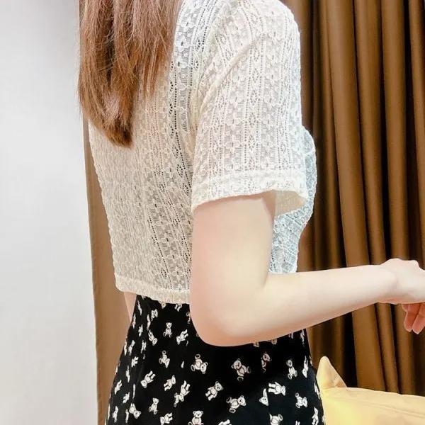 WTEMPO Женские весенне-летние повседневные универсальные тонкие дышащие кардиганы женские повседневные однотонные солнцезащитные шали с V-образным вырезом пальто